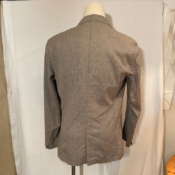 HUGO BOSS Men’s Linen Blend Blazer sz46 - Picture 7 of 11